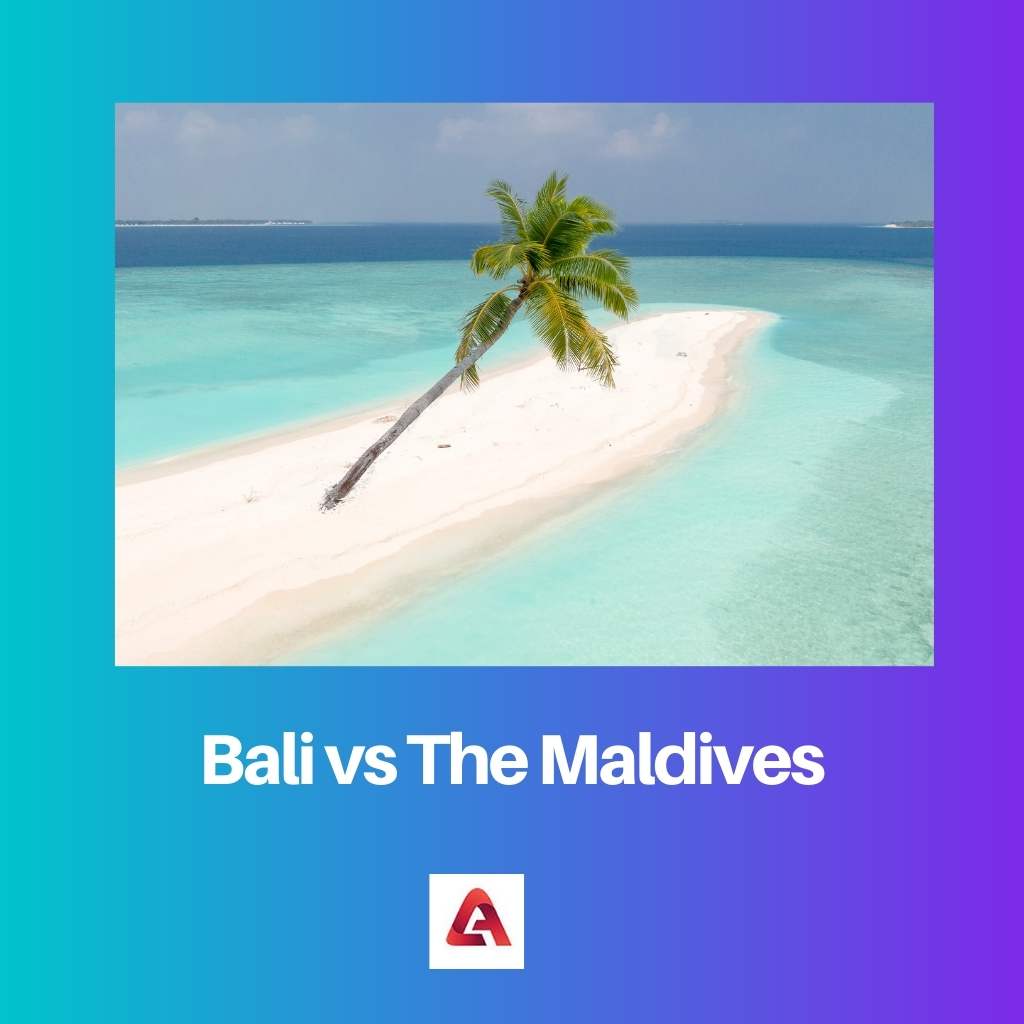 Bali vs The Maldives