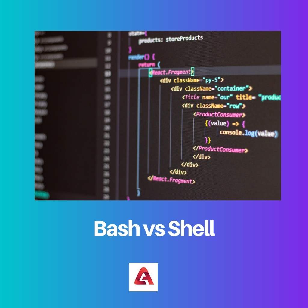 Bash vs Shell