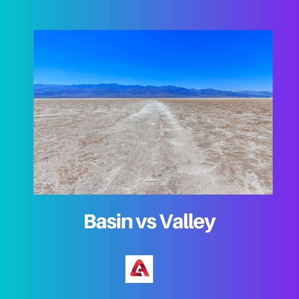 Basin vs Valley