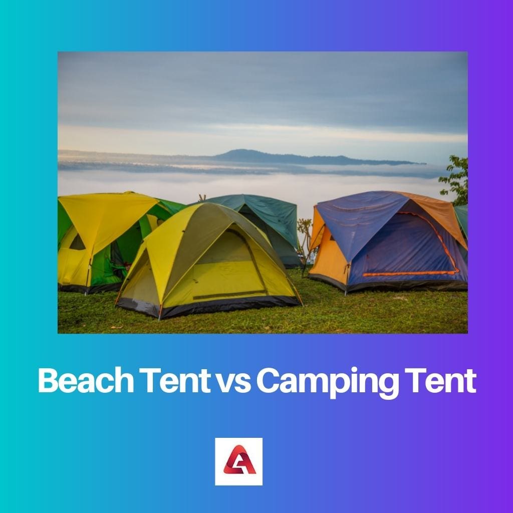 Beach Tent vs Camping Tent