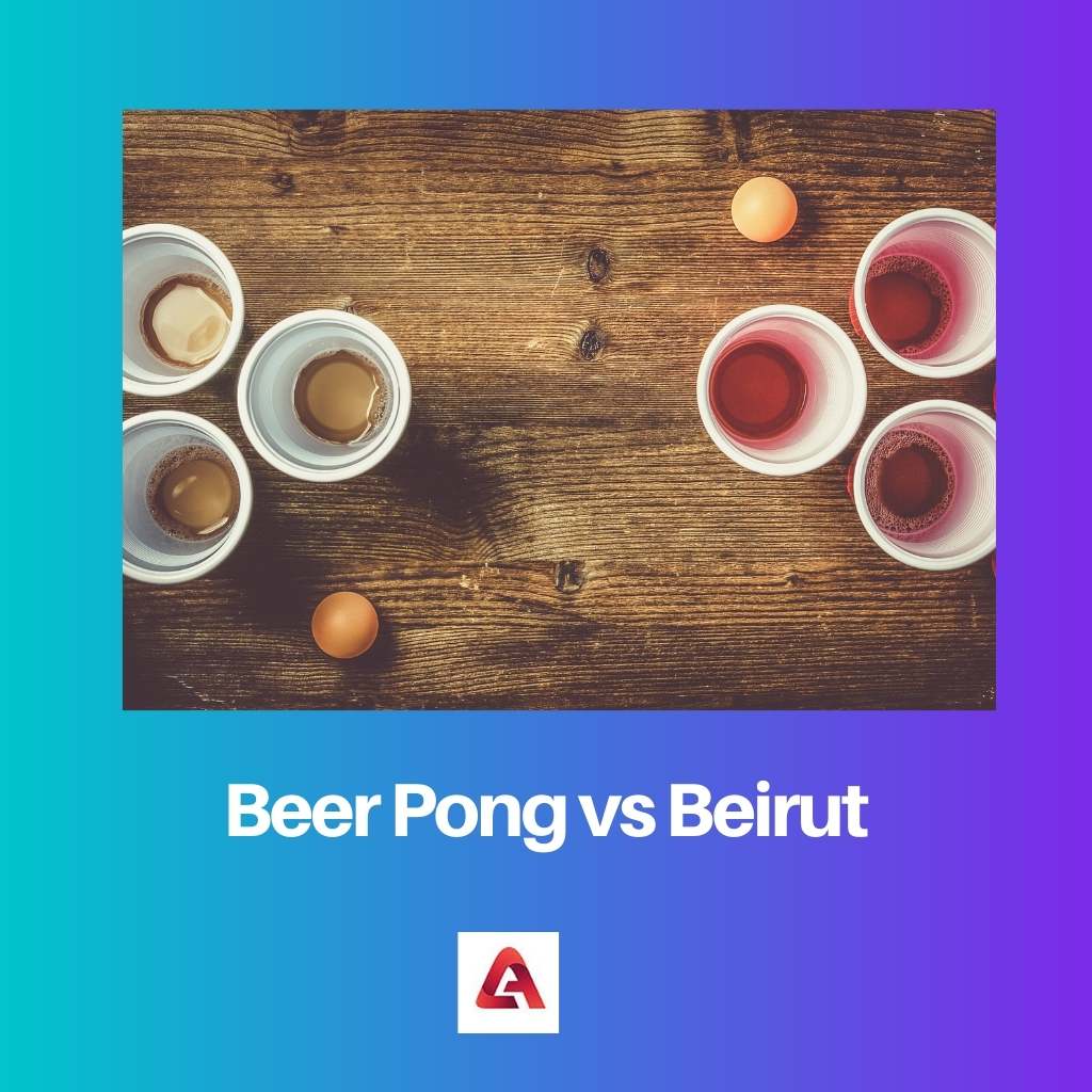 Beer Pong vs Beirut