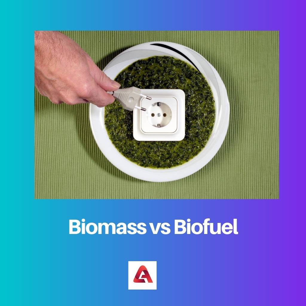 Biomass vs Biofuel