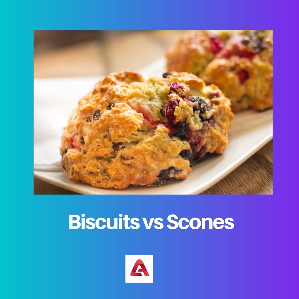 Biscuits vs Scones