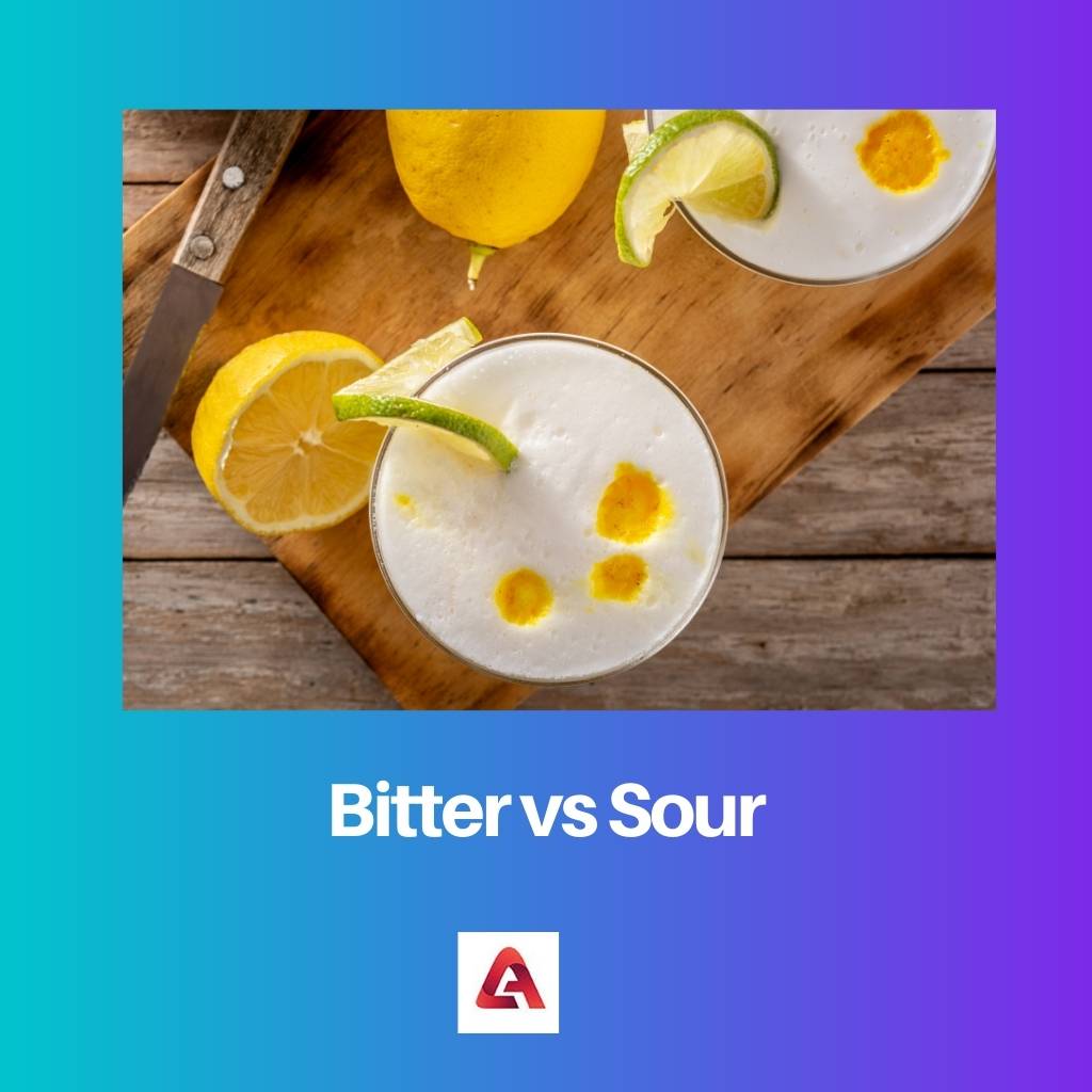 Bitter vs Sour