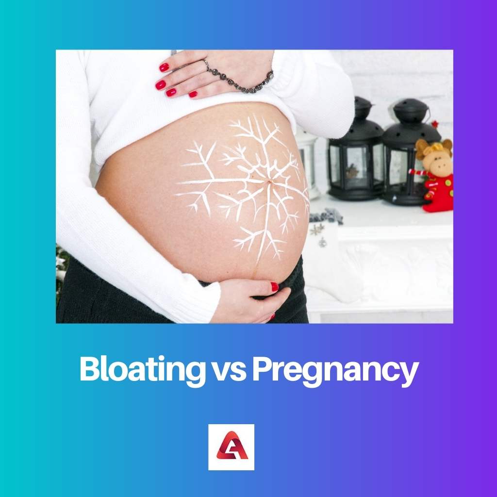 Bloating vs Pregnancy