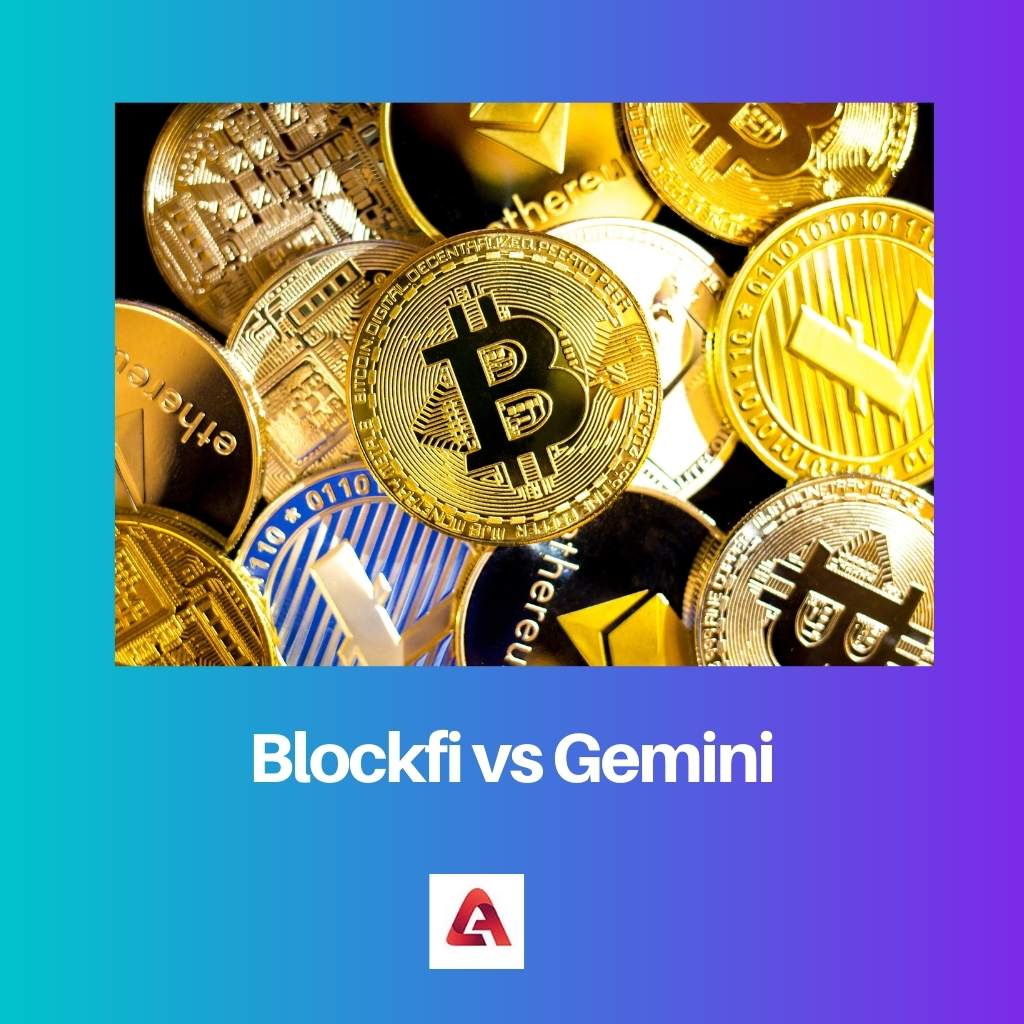 Blockfi vs Gemini