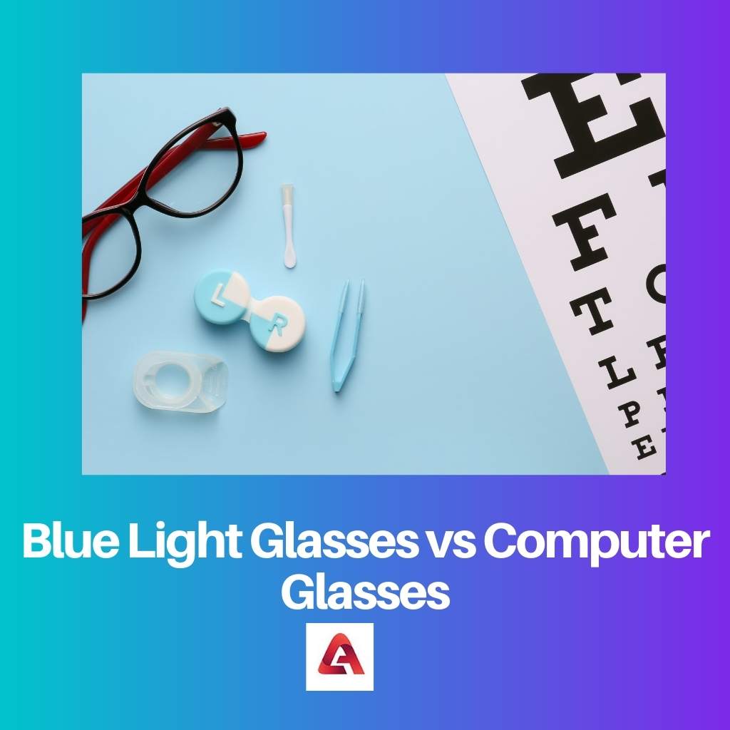 Blue Light Glasses vs Computer Glasses