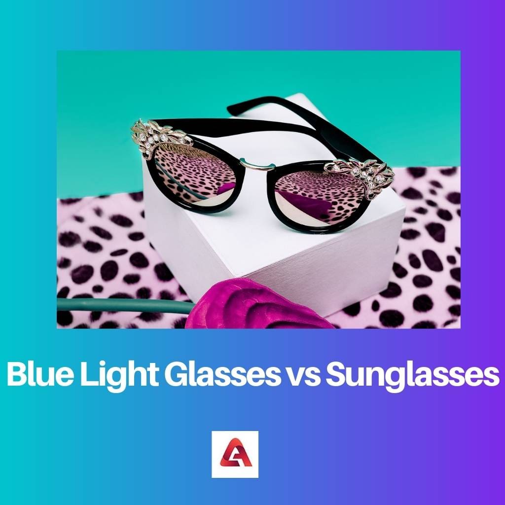 Blue Light Glasses vs Sunglasses
