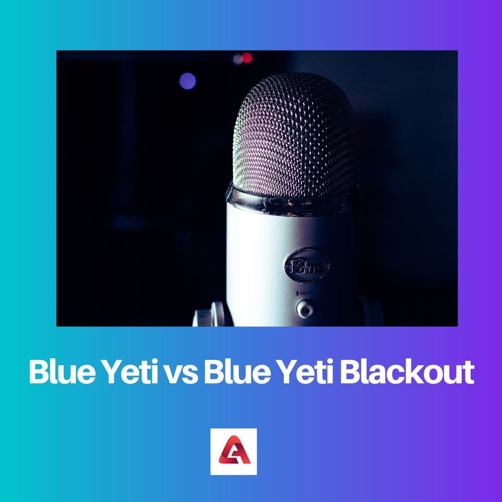Blue Yeti vs Blue Yeti Blackout