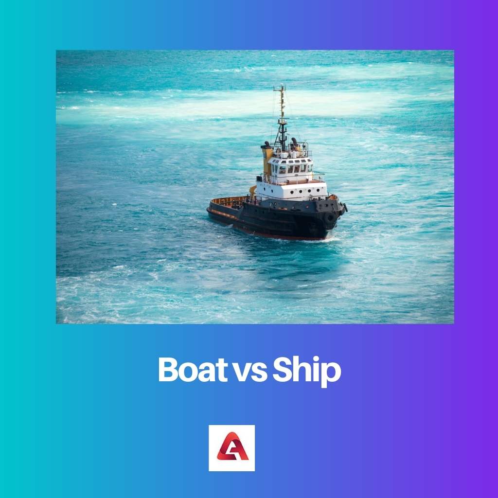 Boat vs Ship