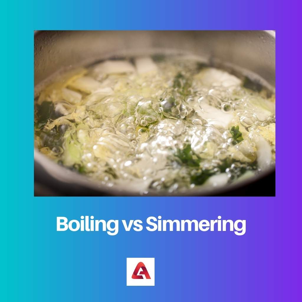Boiling vs Simmering
