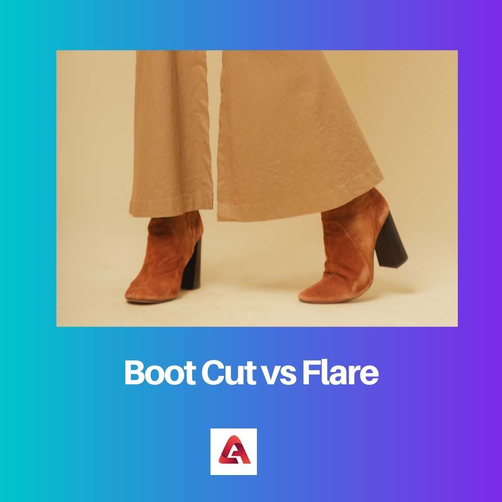 Boot Cut vs Flare