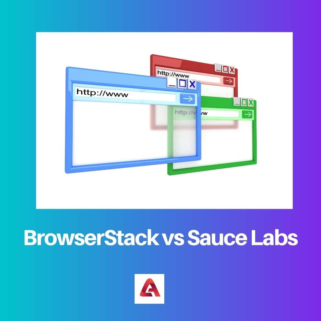 BrowserStack vs Sauce Labs