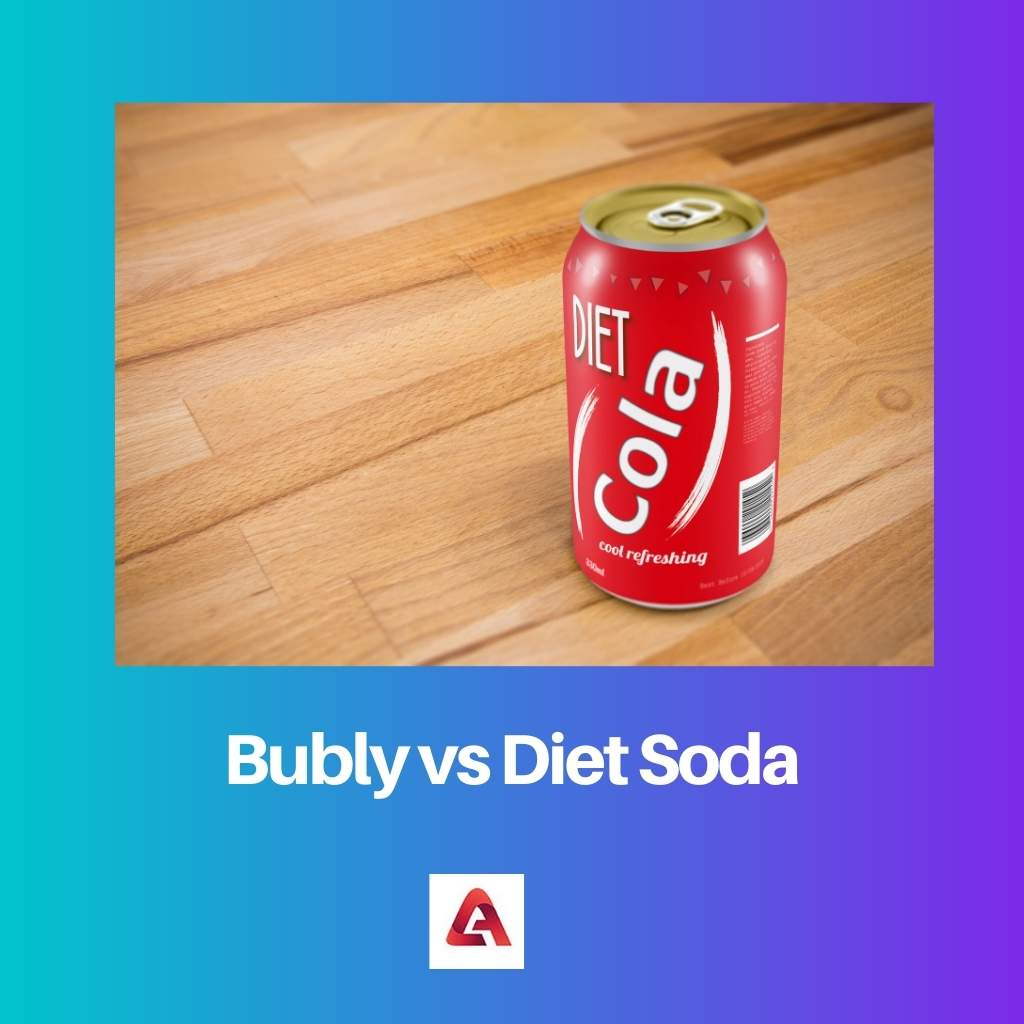 Bubly vs Diet Soda