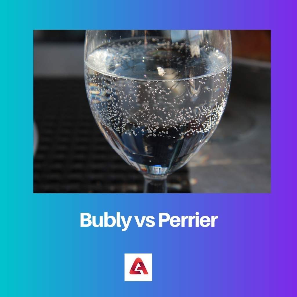 Bubly vs Perrier