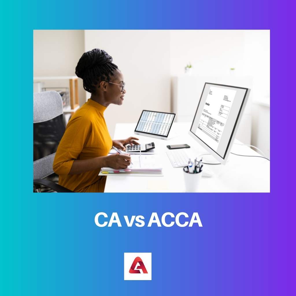 CA vs ACCA