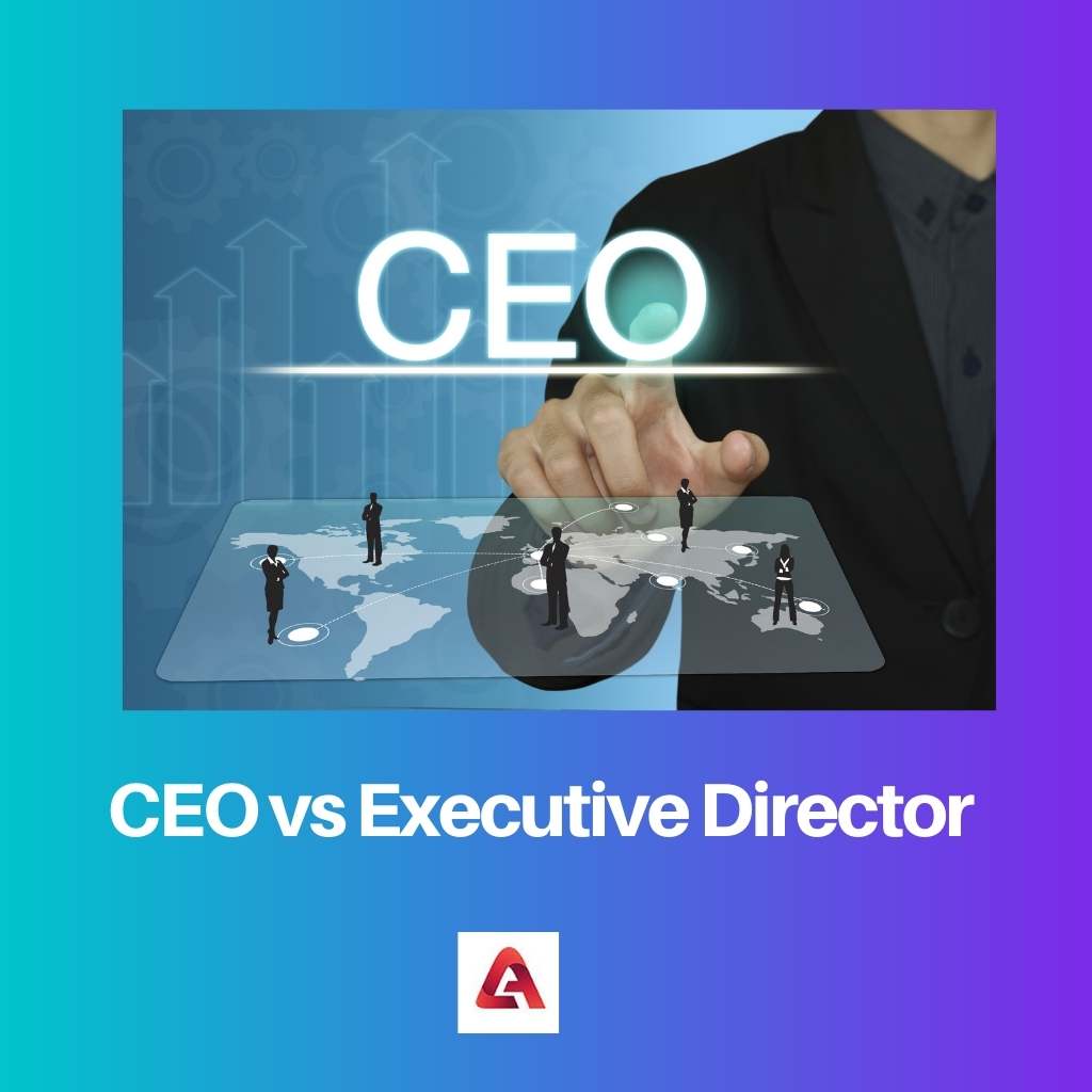 CEO vs Executive Director