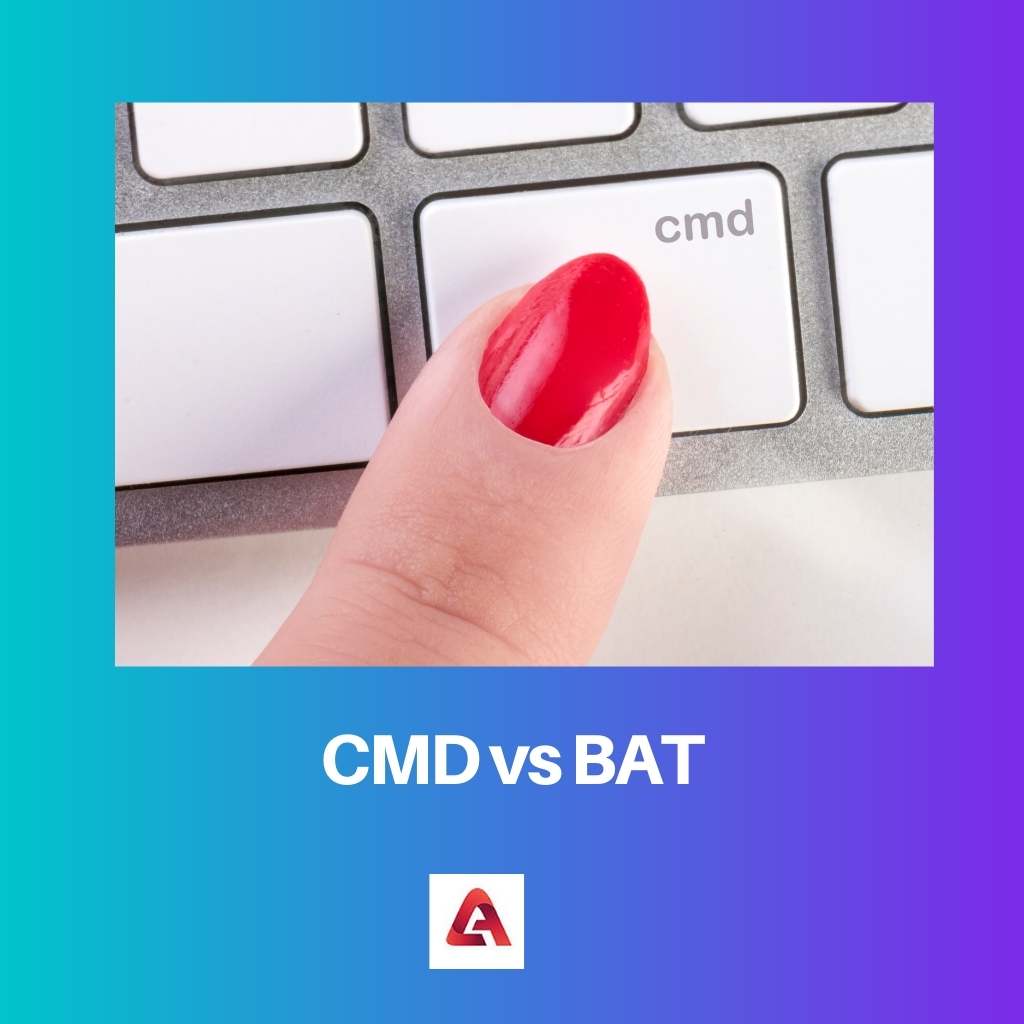 CMD vs BAT
