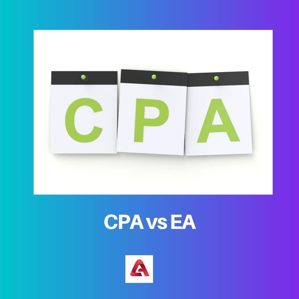 CPA vs EA