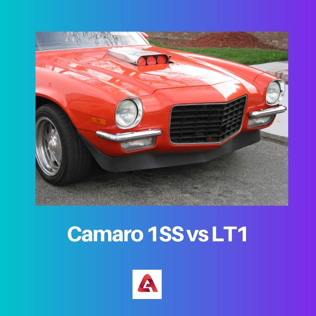 Camaro 1SS vs LT1
