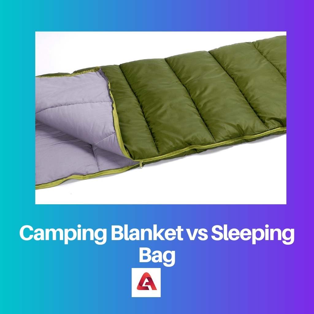 Camping Blanket vs Sleeping Bag
