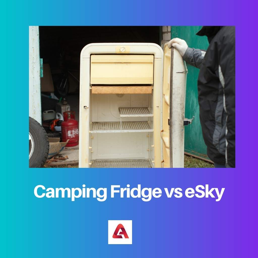 Camping Fridge vs eSky