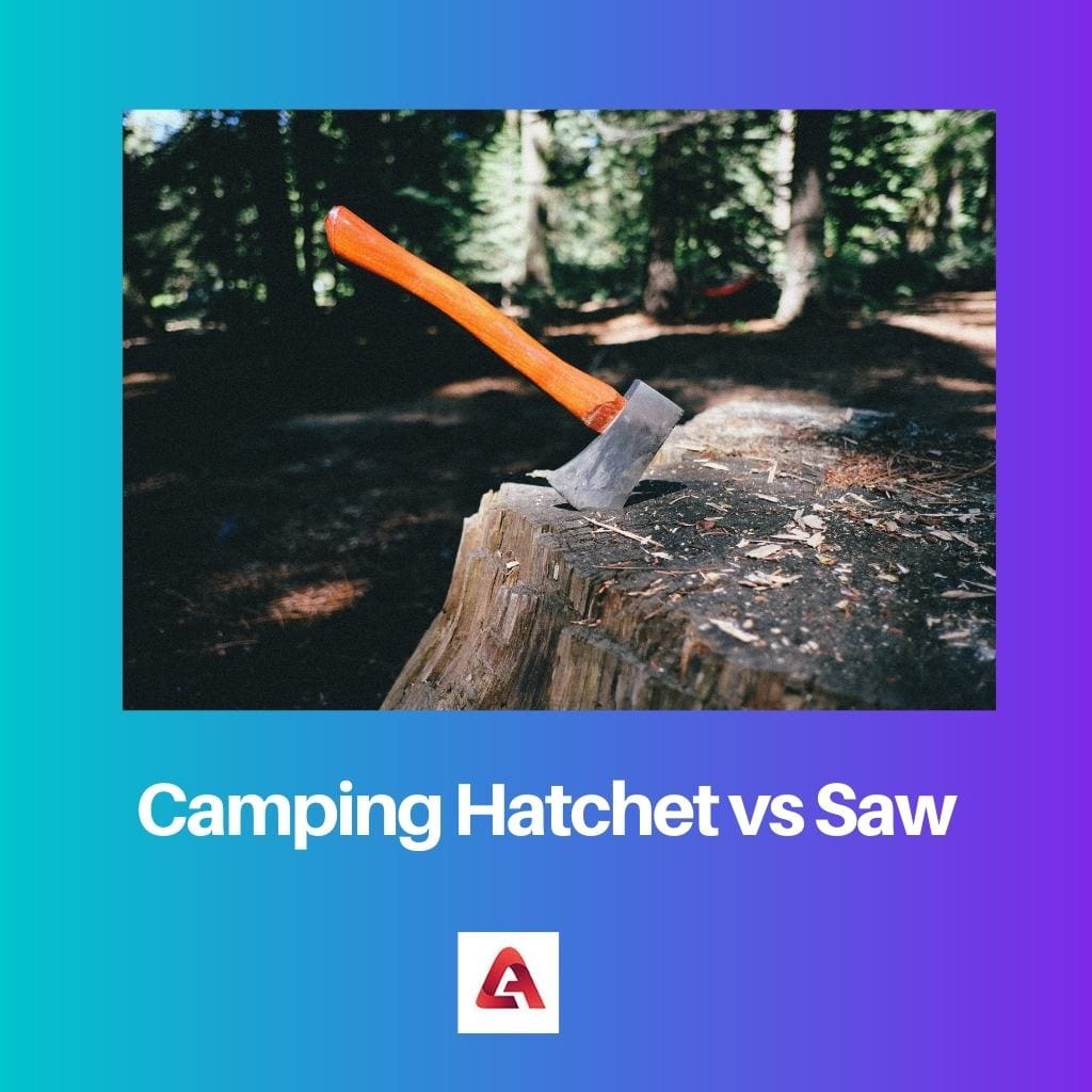 Camping Hatchet vs Saw