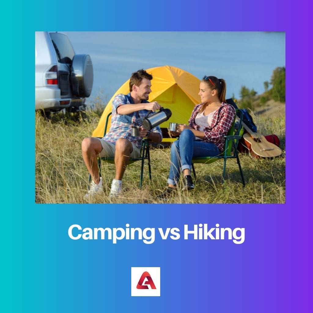 Camping vs Hiking