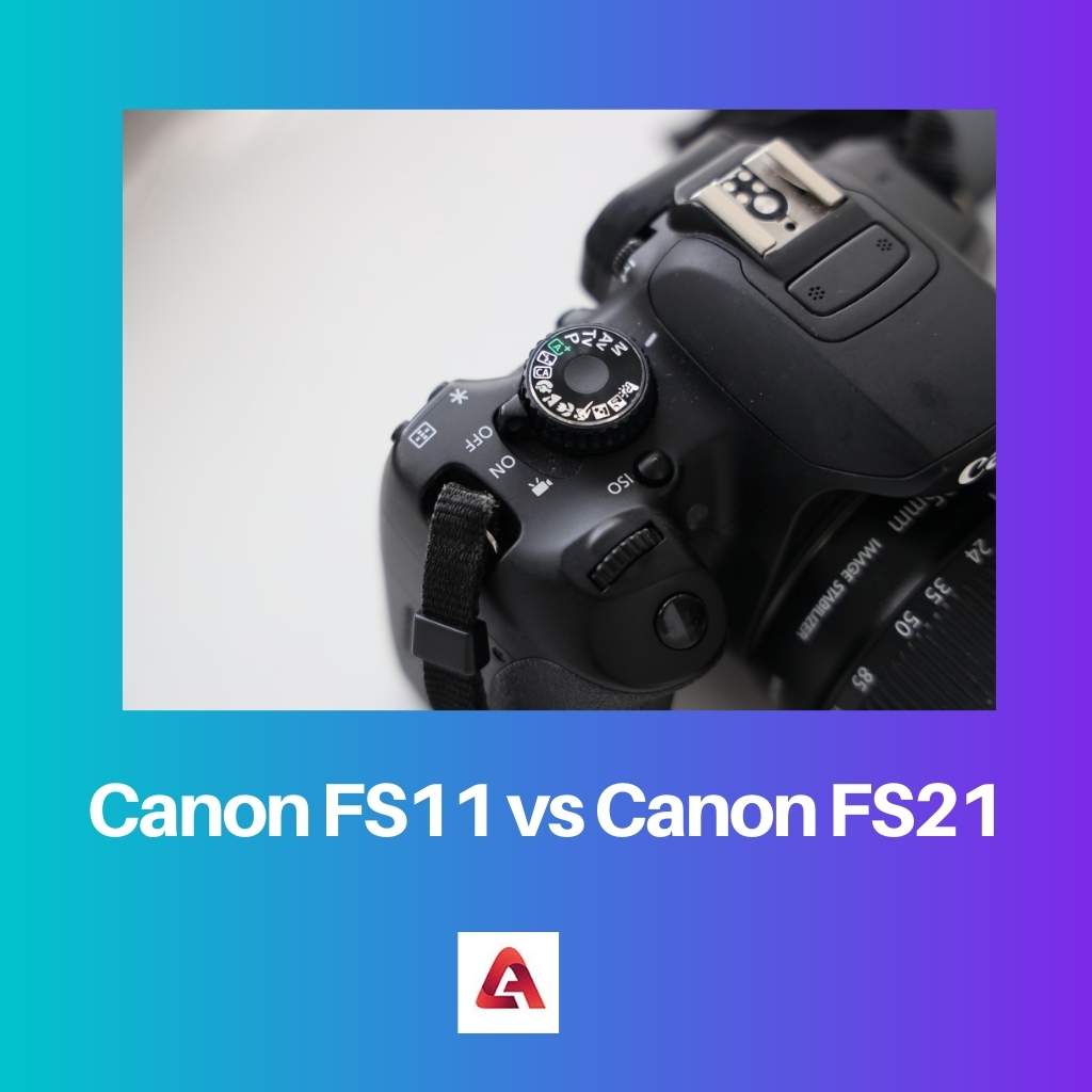 Canon FS11 vs Canon FS21