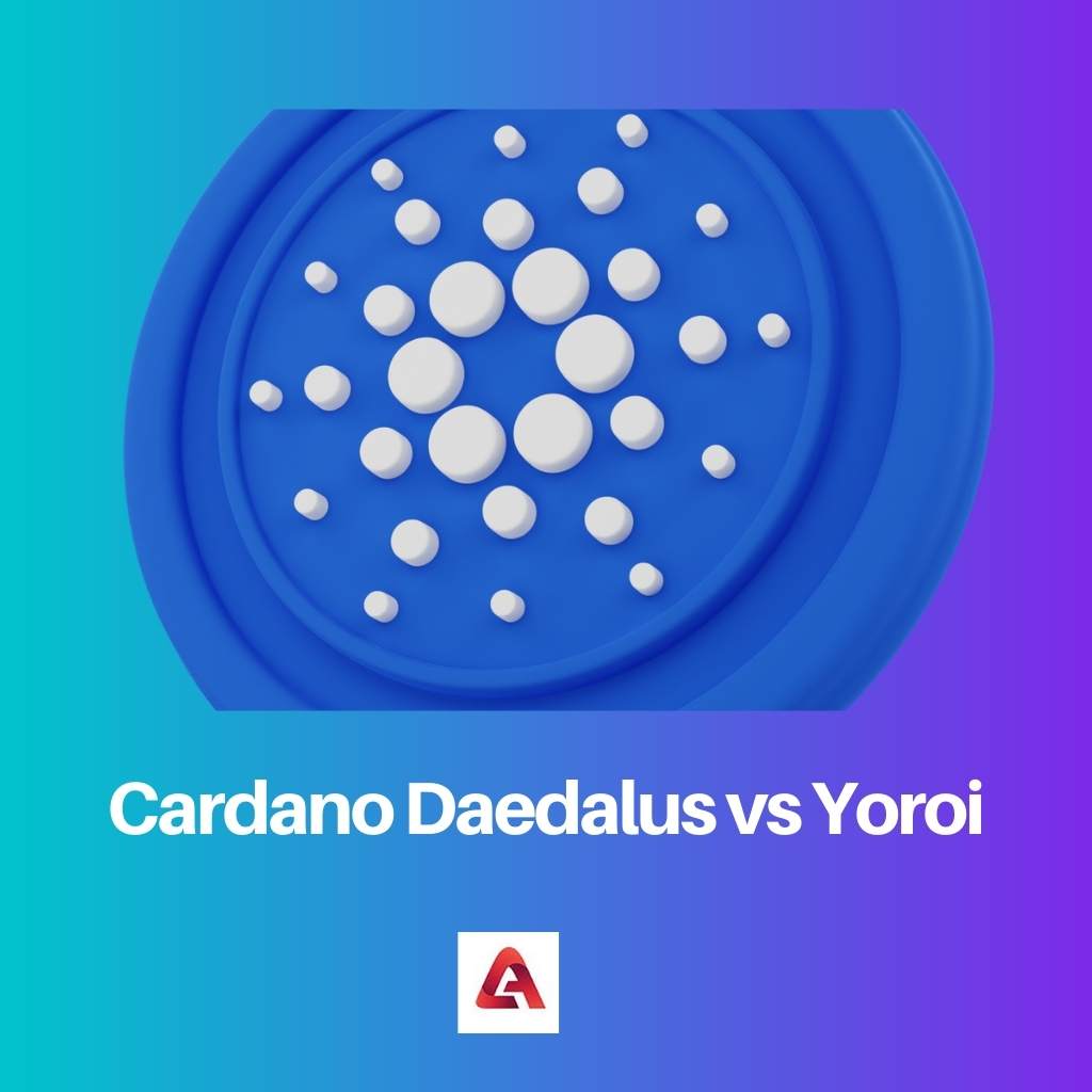 Cardano Daedalus vs Yoroi