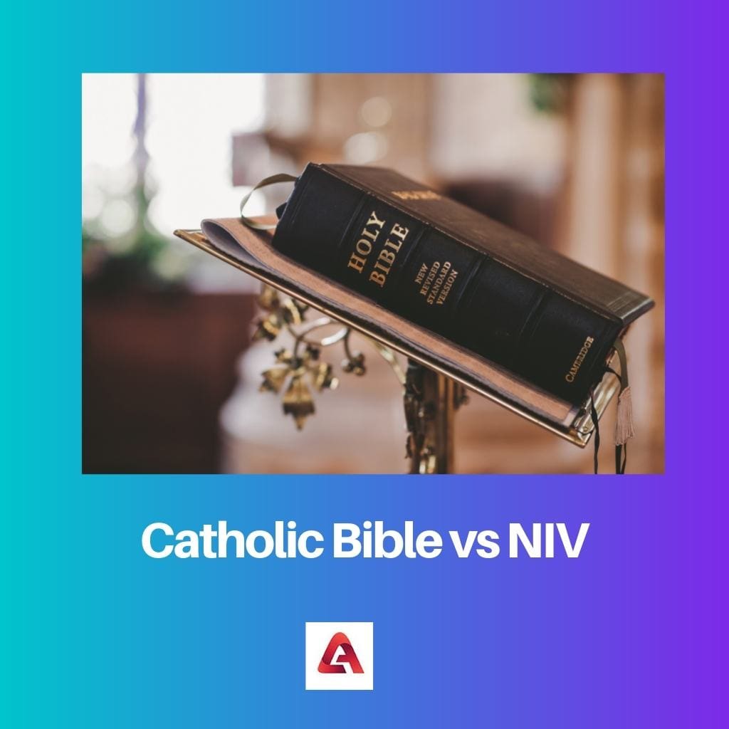 Catholic Bible vs NIV