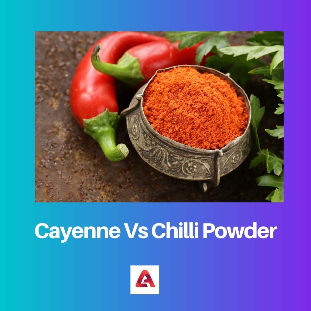 Cayenne Vs Chilli Powder