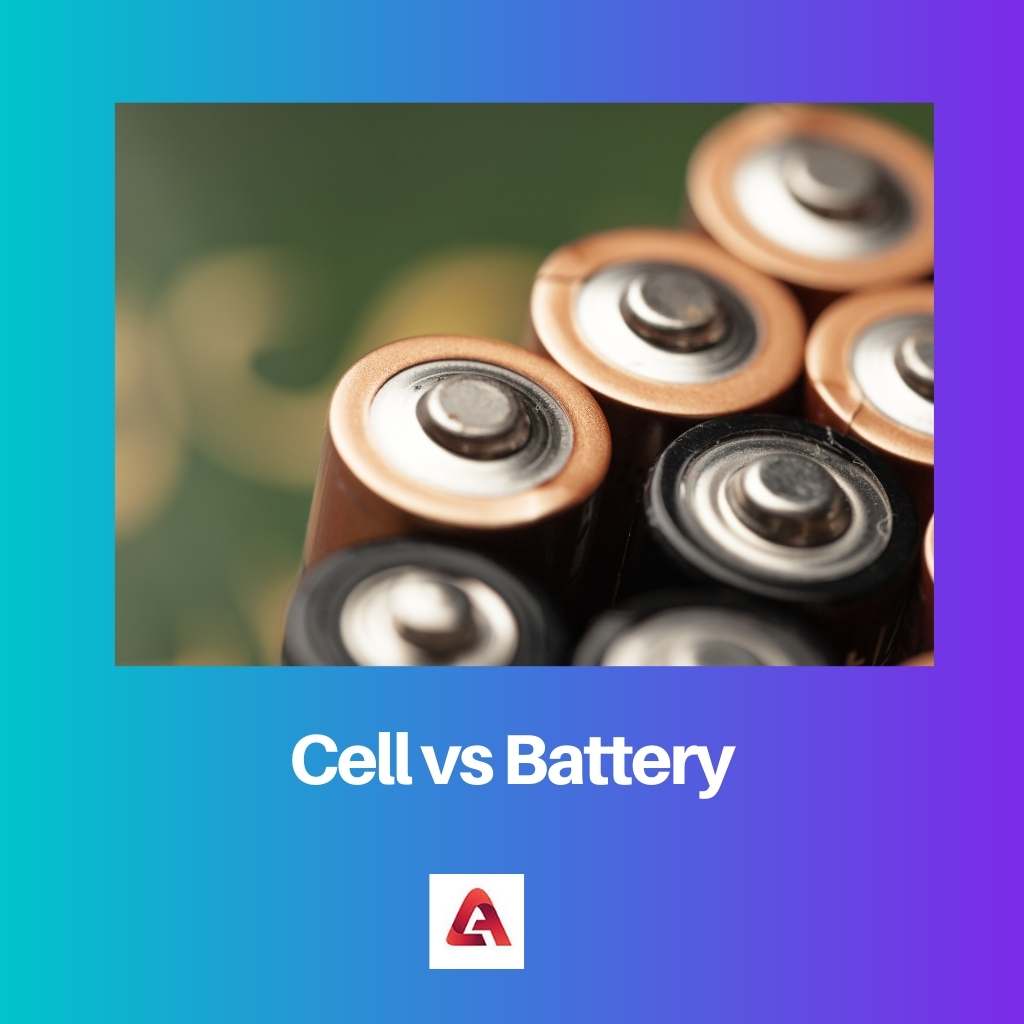 Cell vs Battery