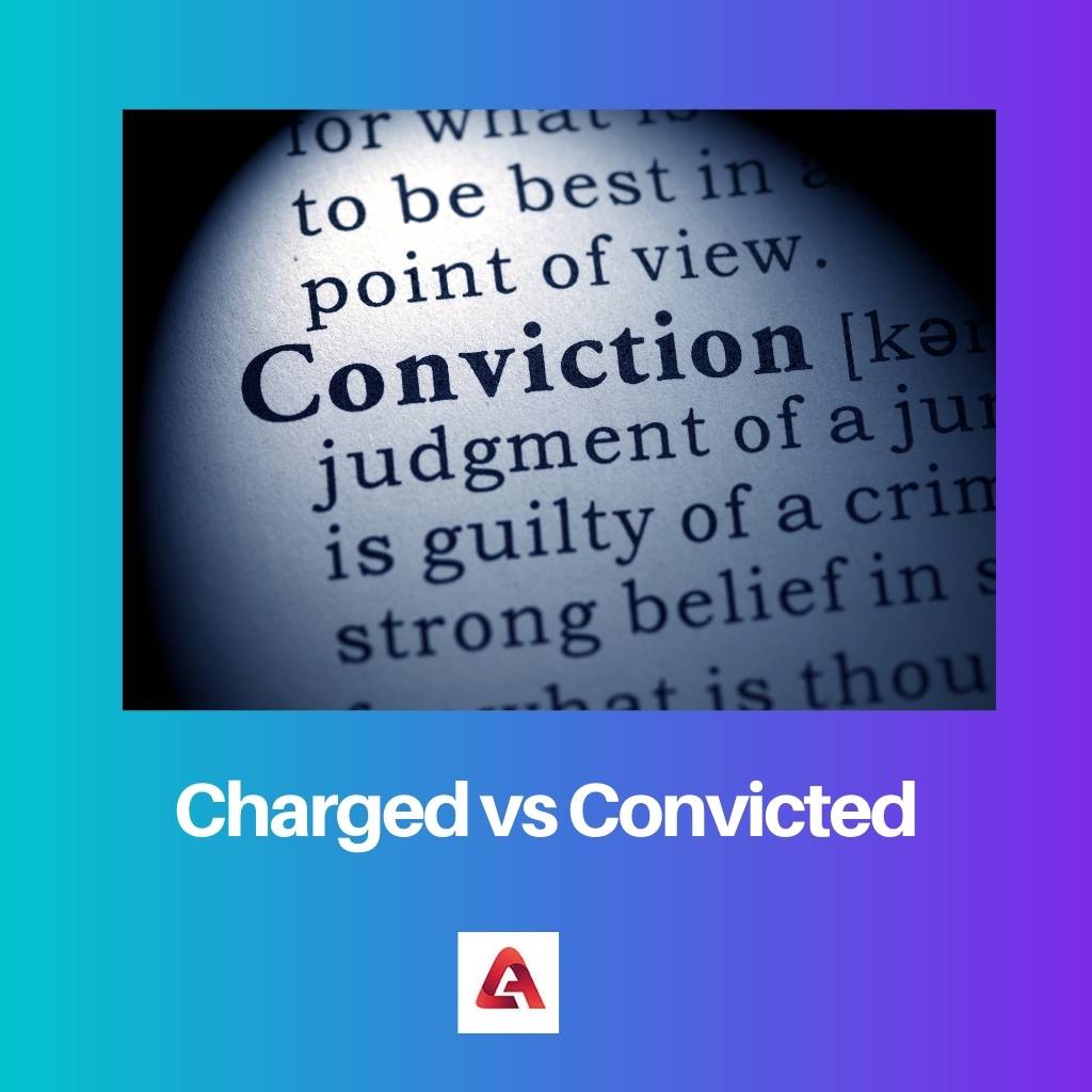Charged vs Convicted