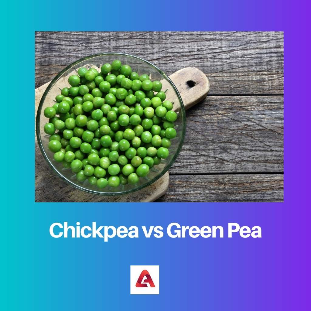 Chickpea vs Green Pea
