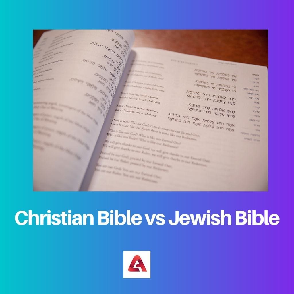 Christian Bible vs Jewish Bible