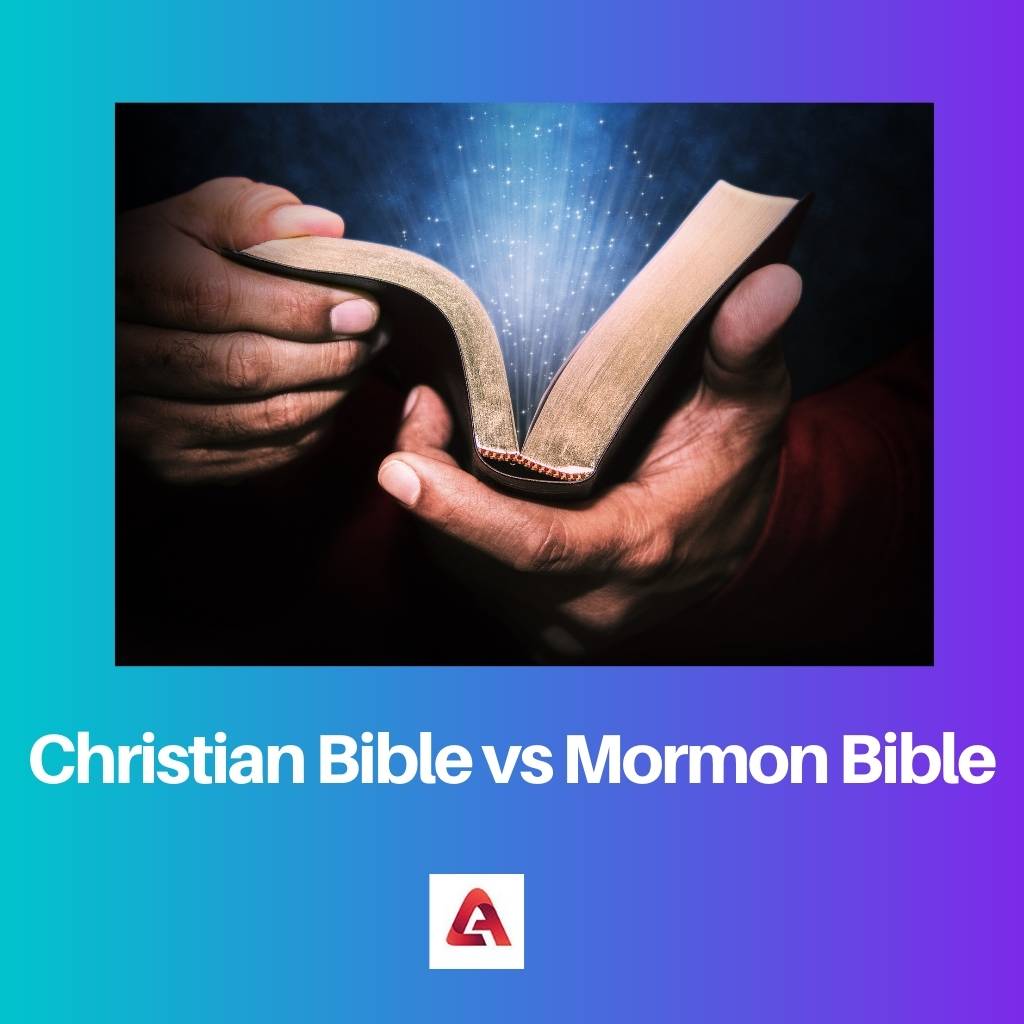 Christian Bible vs Mormon Bible
