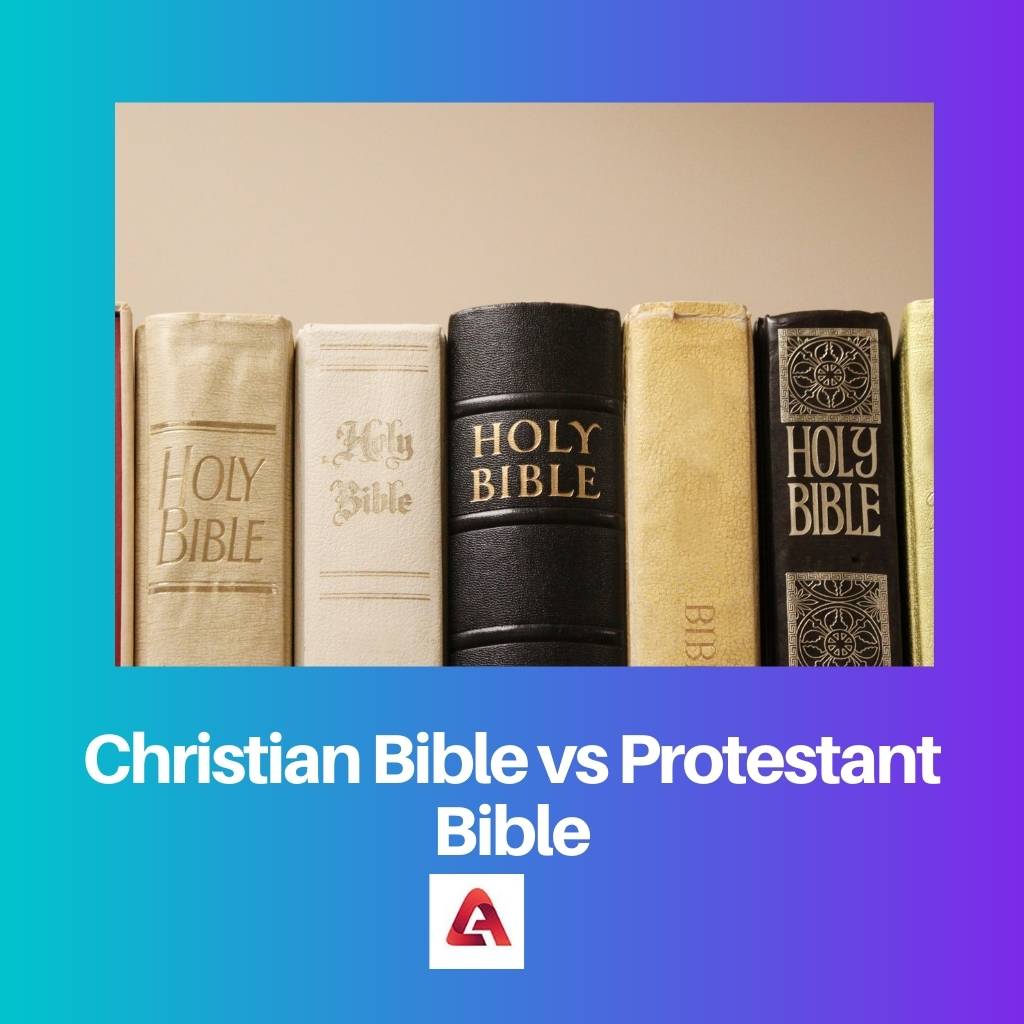 Christian Bible vs Protestant Bible