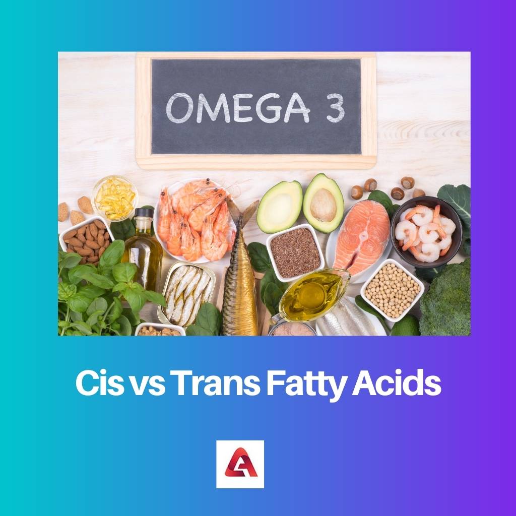 Cis vs Trans Fatty Acids