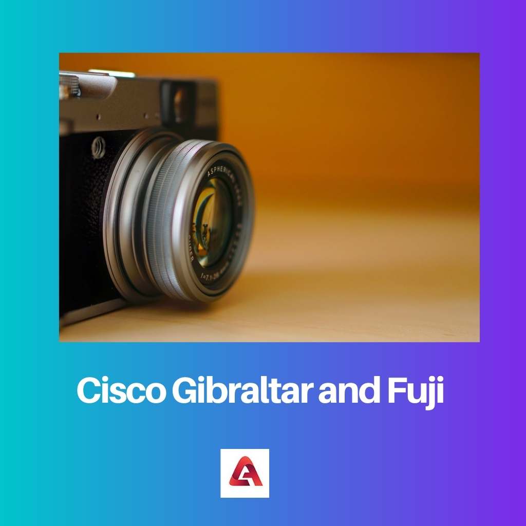 Cisco Gibraltar and Fuji