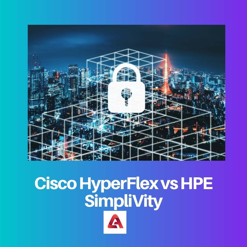 Cisco HyperFlex vs HPE SimpliVity 1