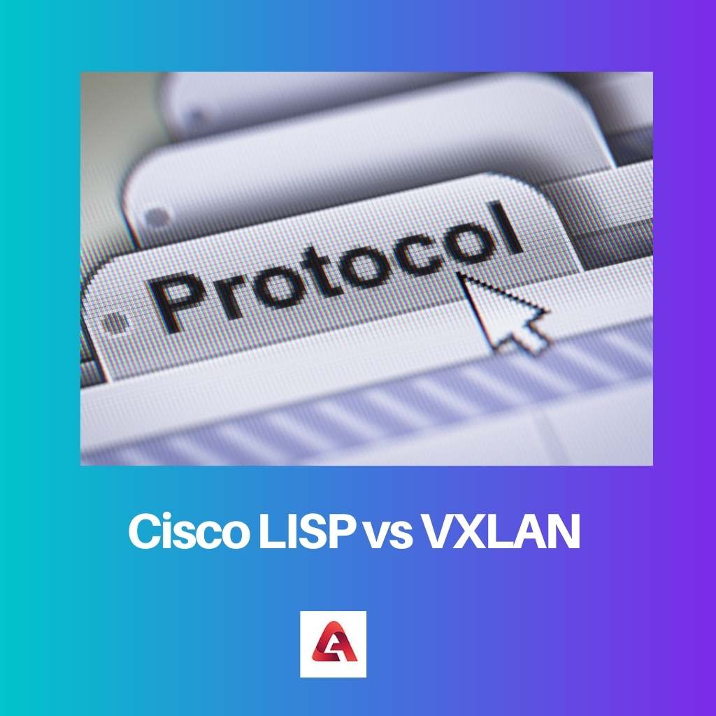 Cisco LISP vs VXLAN