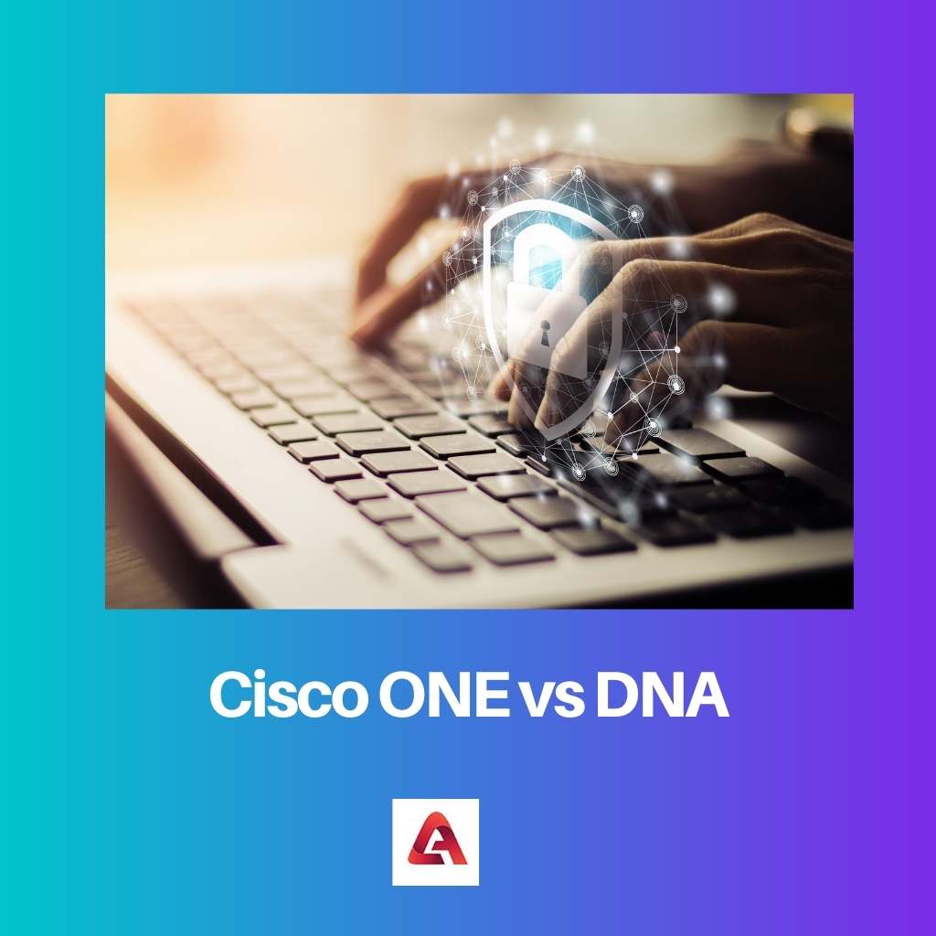 Cisco ONE vs DNA
