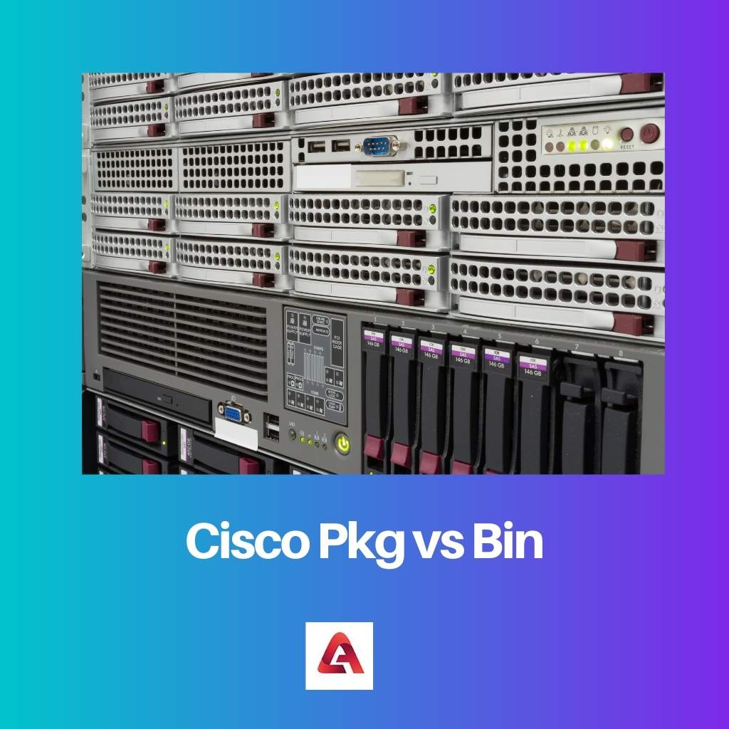 Cisco Pkg vs Bin