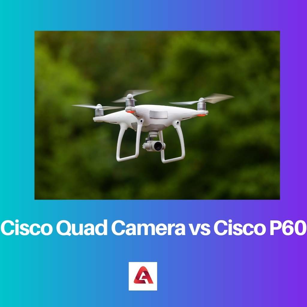 Cisco Quad Camera vs Cisco P60