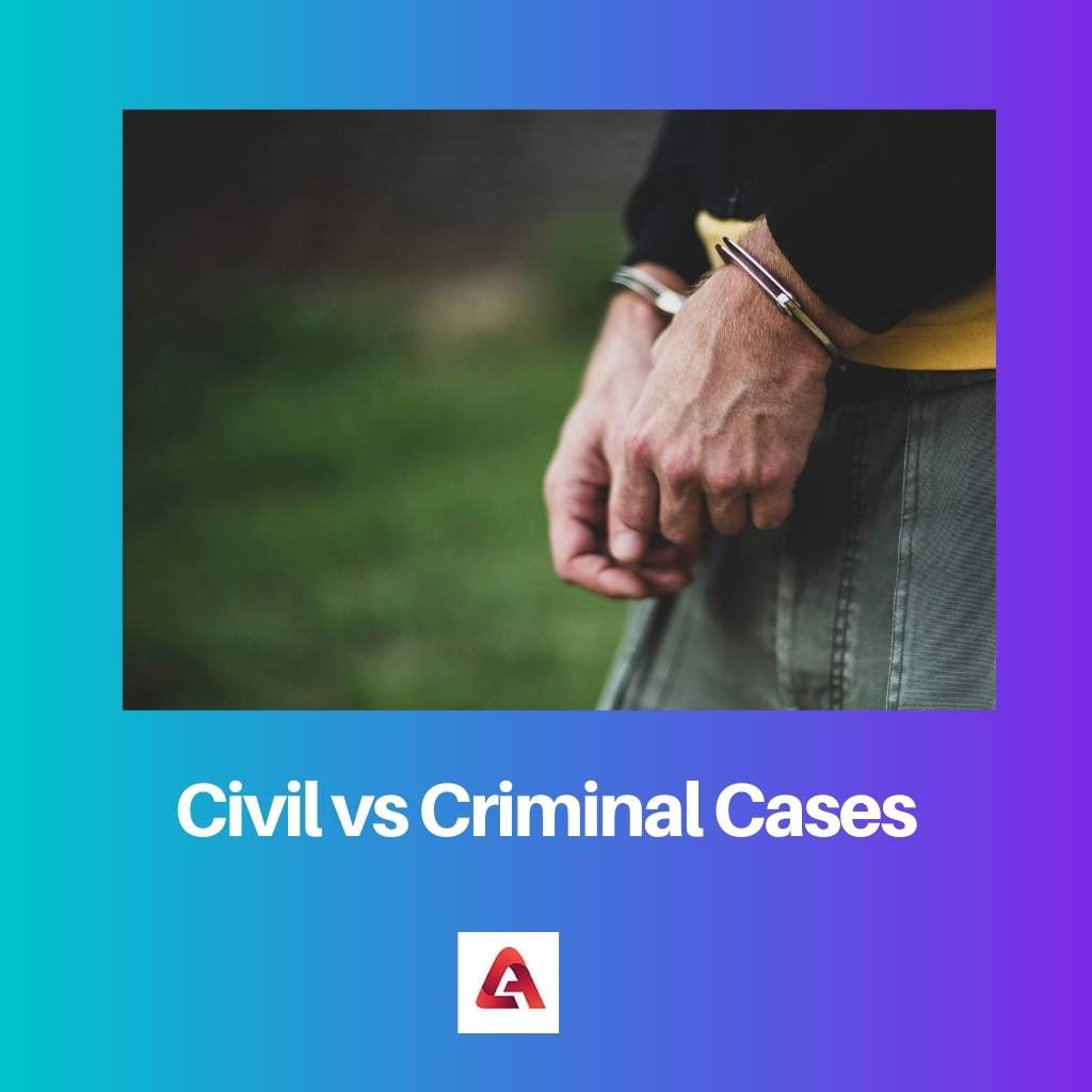 Civil vs Criminal Cases
