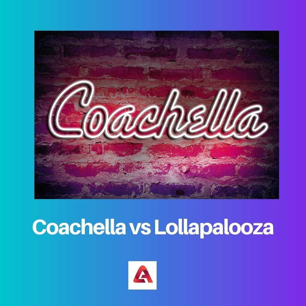 Coachella vs Lollapalooza