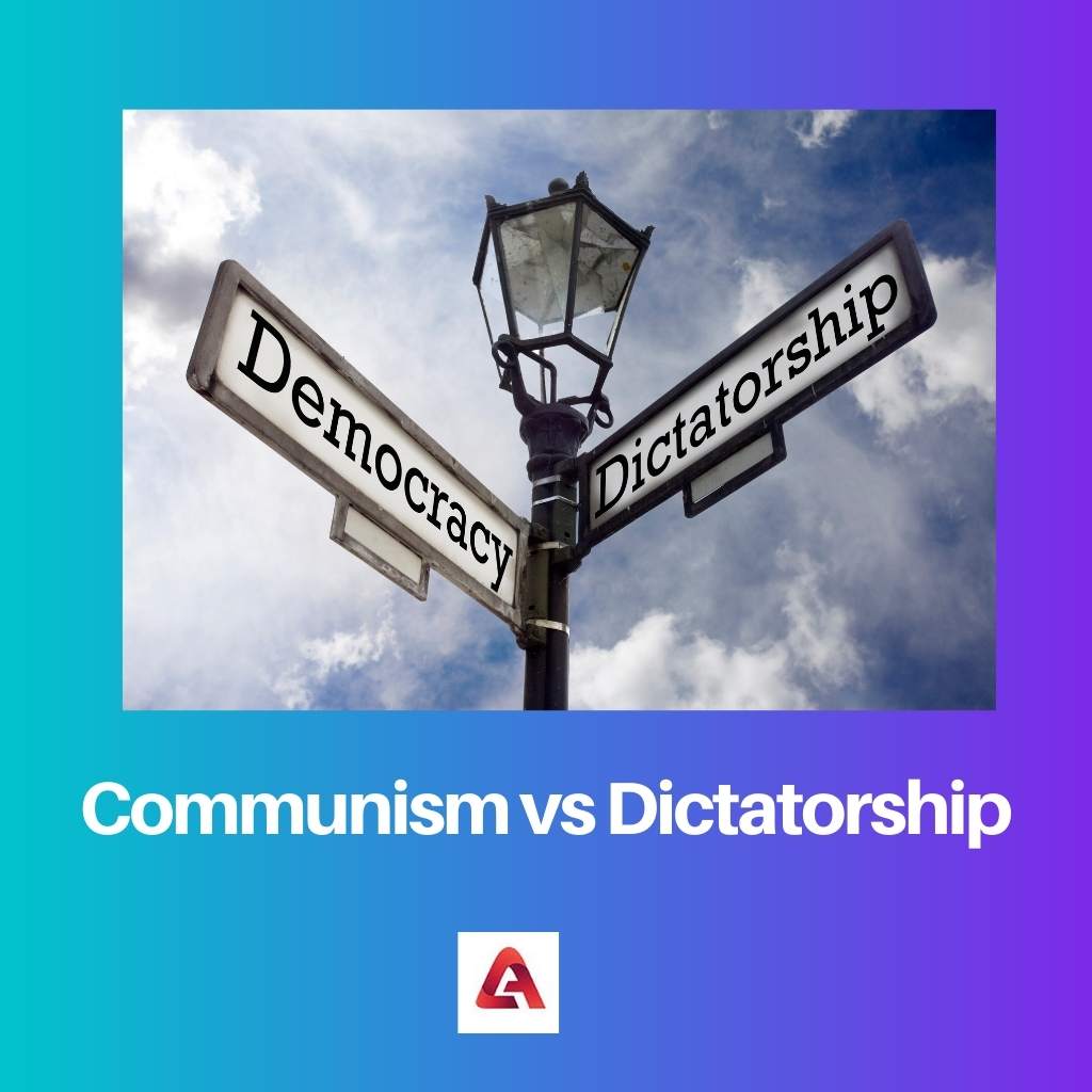 Communism vs Dictatorship