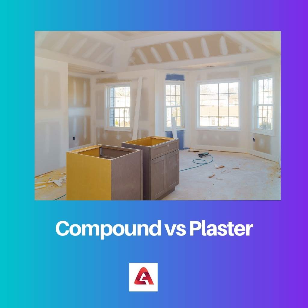 Compound vs Plaster