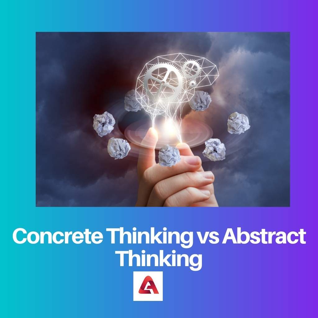 Concrete Thinking vs Abstract Thinking
